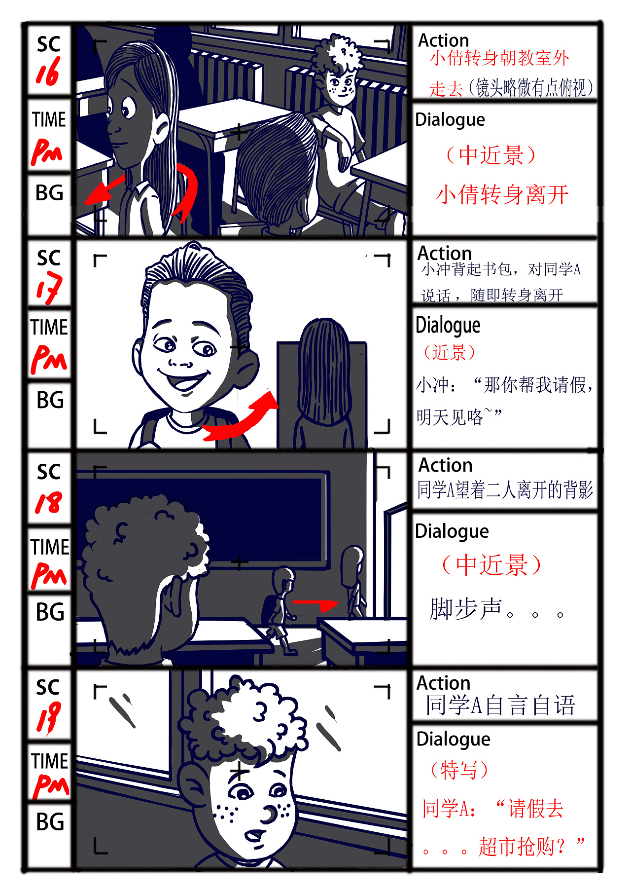 時(shí)空交錯(cuò)的俠骨柔情 分鏡頭設(shè)計(jì)下的動(dòng)漫版至尊寶傳奇